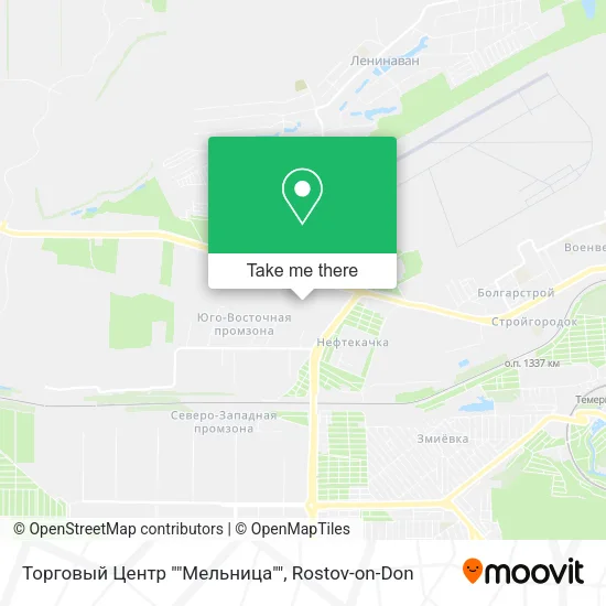 Торговый Центр ""Мельница"" map