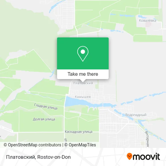 Платовский map
