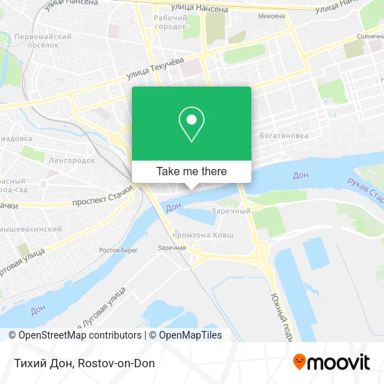 Тихий Дон map