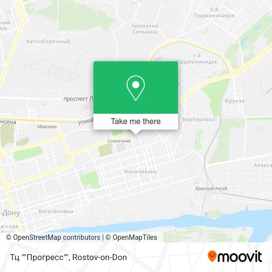 Тц ""Прогресс"" map