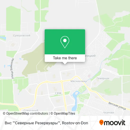 Внс ""Северные Резервуары"" map