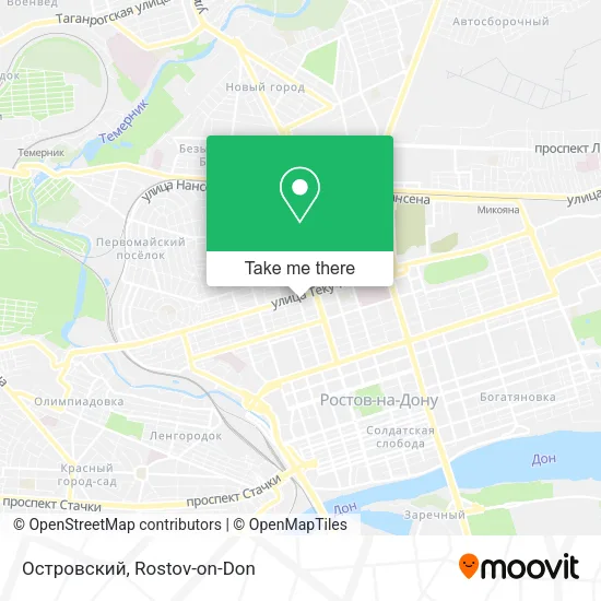 Островский map