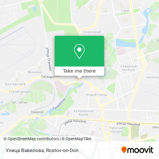 Улица Вавилова map