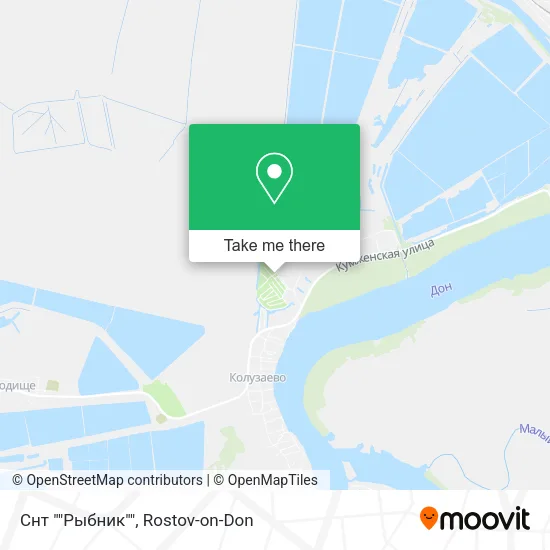 Снт ""Рыбник"" map