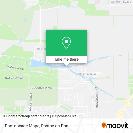 Ростовское Море map