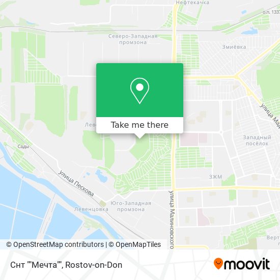Снт ""Мечта"" map