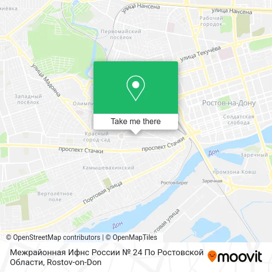 Межрайонная Ифнс России № 24 По Ростовской Области map