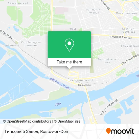 Гипсовый Завод map