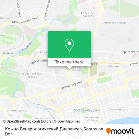 Кожно-Венерологический Диспансер map