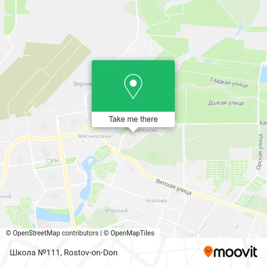 Школа №111 map
