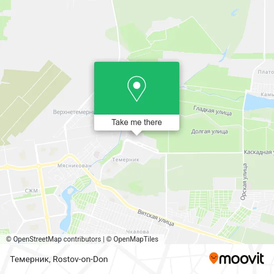 Темерник map