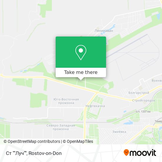 Ст ""Луч"" map