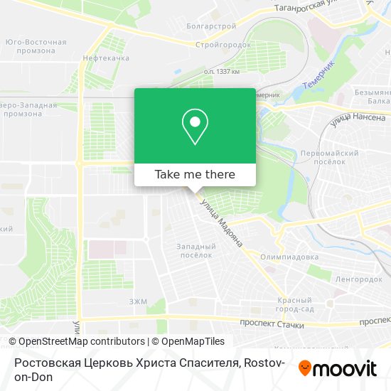 Ростовская Церковь Христа Спасителя map