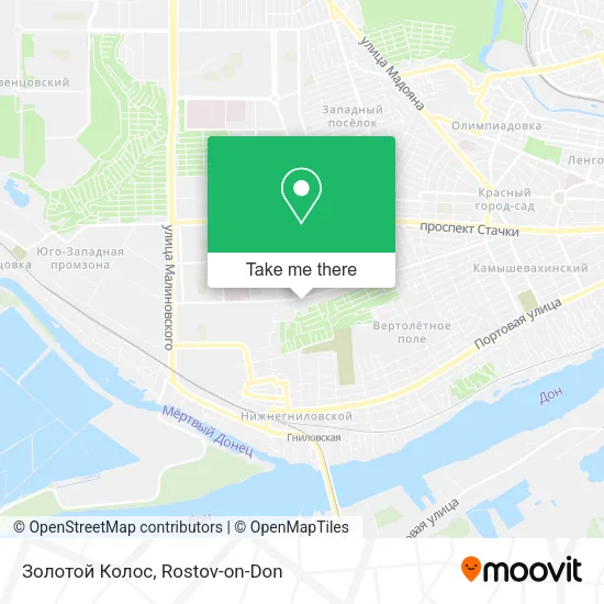 Золотой Колос map