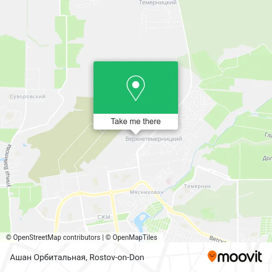 Ашан Орбитальная map