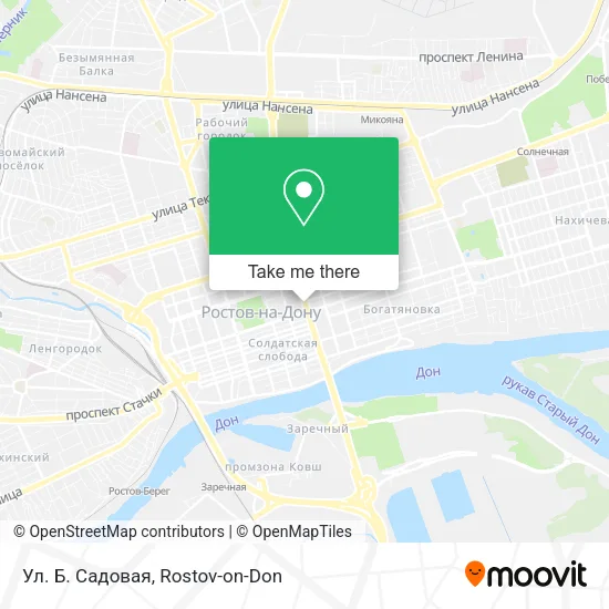 Ул. Б. Садовая map