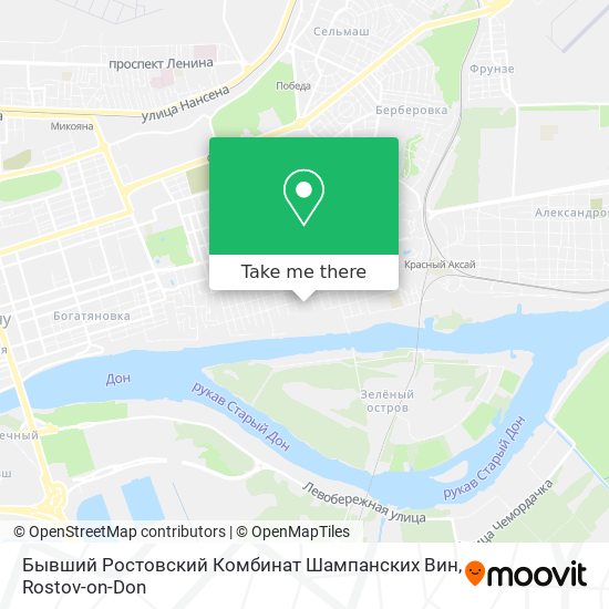 Бывший Ростовский Комбинат Шампанских Вин map