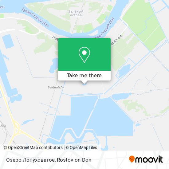 Озеро Лопуховатое map