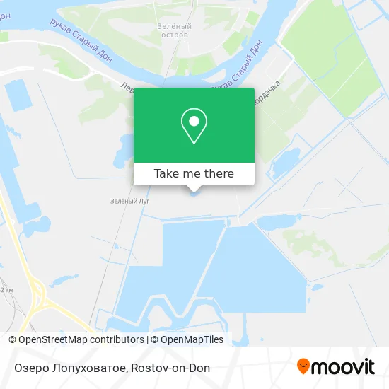 Озеро Лопуховатое map