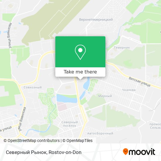 Северный Рынок map