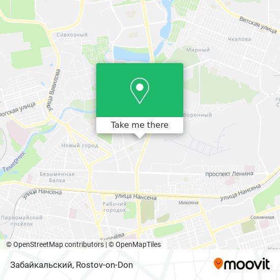 Забайкальский map