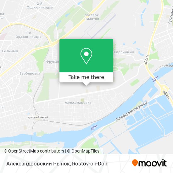 Александровский Рынок map