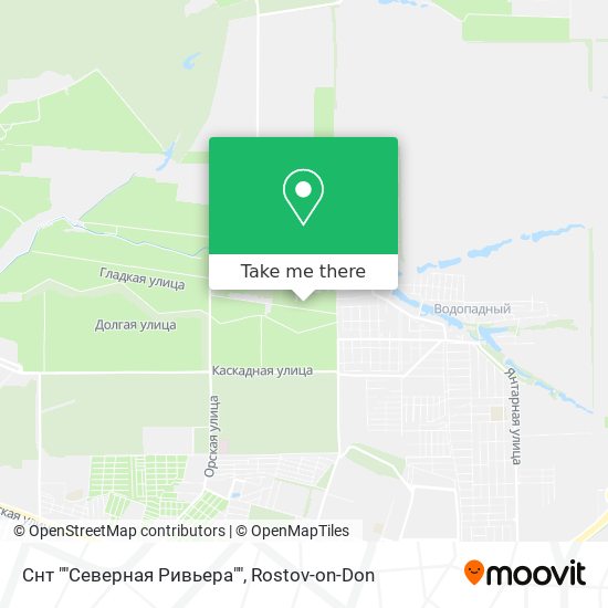 Снт ""Северная Ривьера"" map