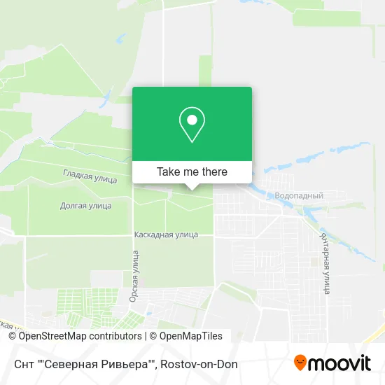 Снт ""Северная Ривьера"" map