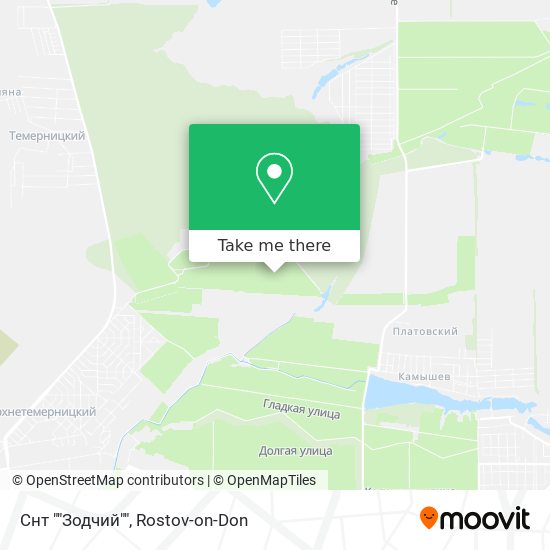 Снт ""Зодчий"" map