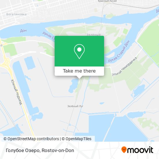Голубое Озеро map