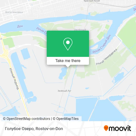 Голубое Озеро map