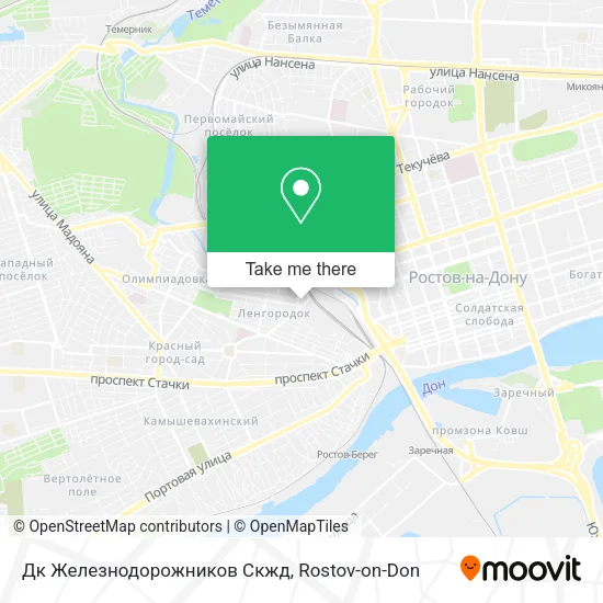 Дк Железнодорожников Скжд map