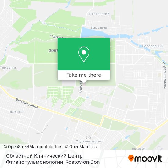 Областной Клинический Центр Фтизиопульмонологии map