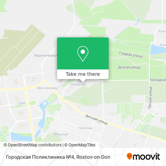 Городская Поликлиника №4 map