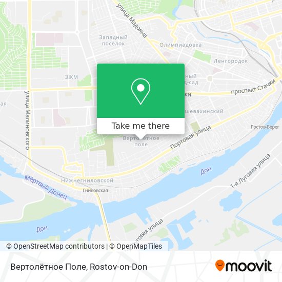 Вертолётное Поле map