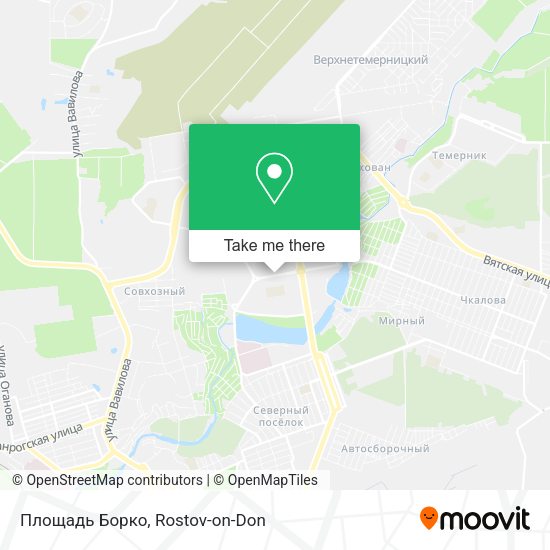 Площадь Борко map