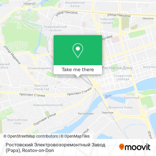 Ростовский Электровозоремонтный Завод (Рэрз) map