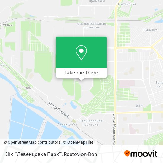 Жк ""Левенцовка Парк"" map