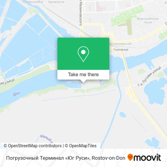 Погрузочный Терминал «Юг Руси» map
