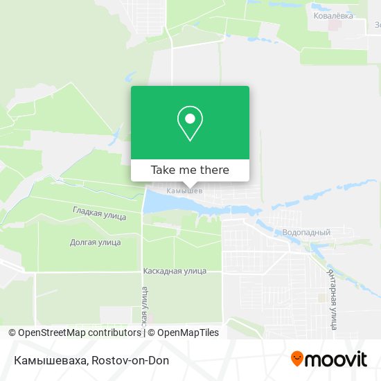 Камышеваха map