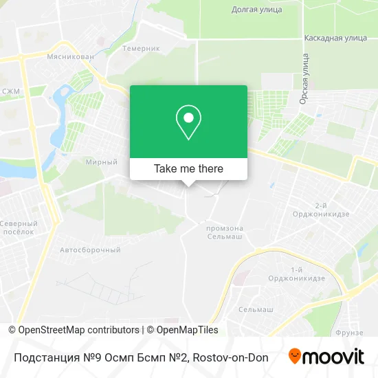 Подстанция №9 Осмп Бсмп №2 map