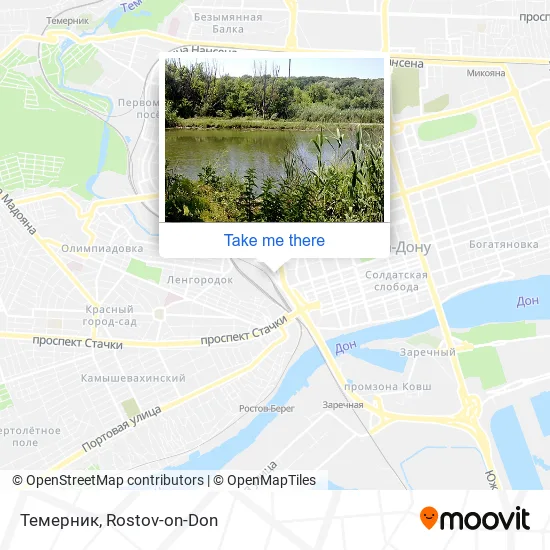 Темерник map