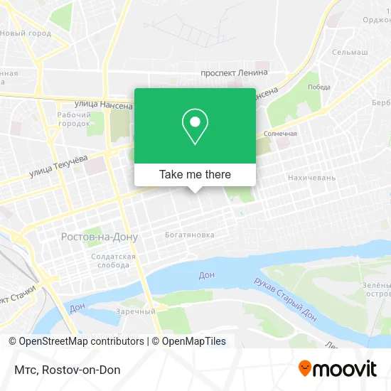 Мтс map