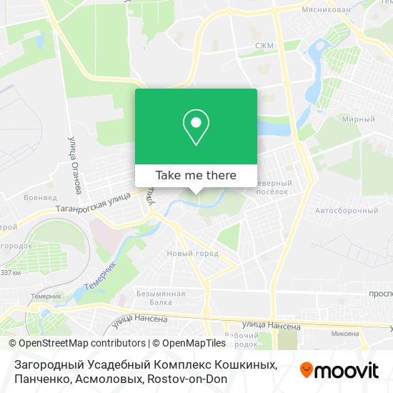 Загородный Усадебный Комплекс Кошкиных, Панченко, Асмоловых map
