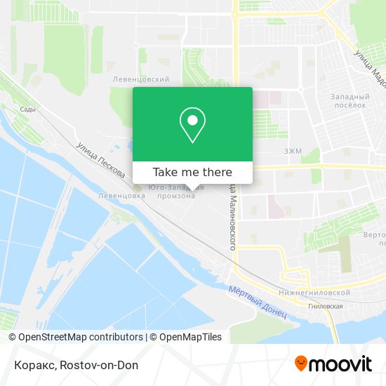 Коракс map
