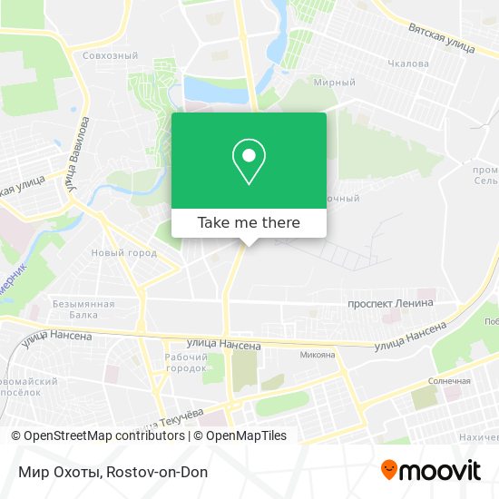 Мир Охоты map