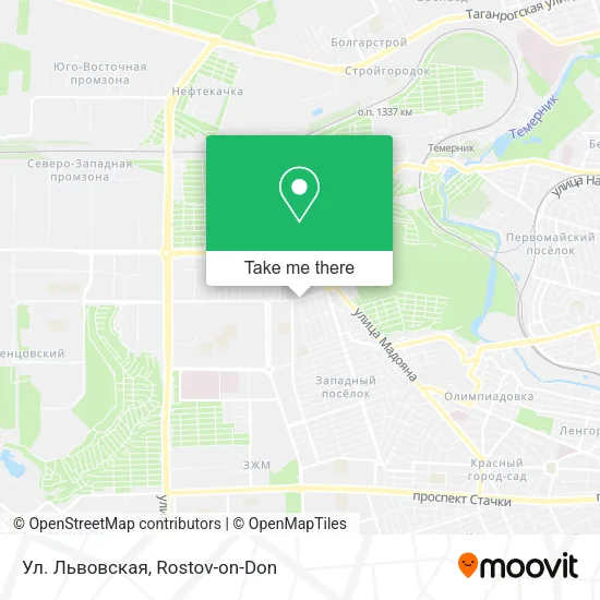 Ул. Львовская map
