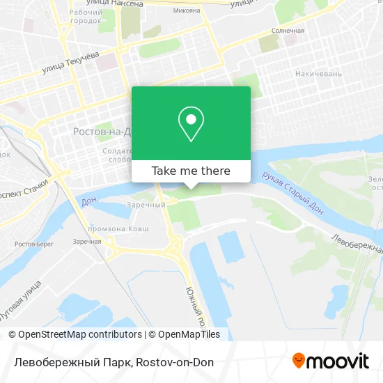 Левобережный Парк map