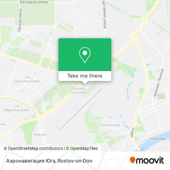 Аэронавигация Юга map