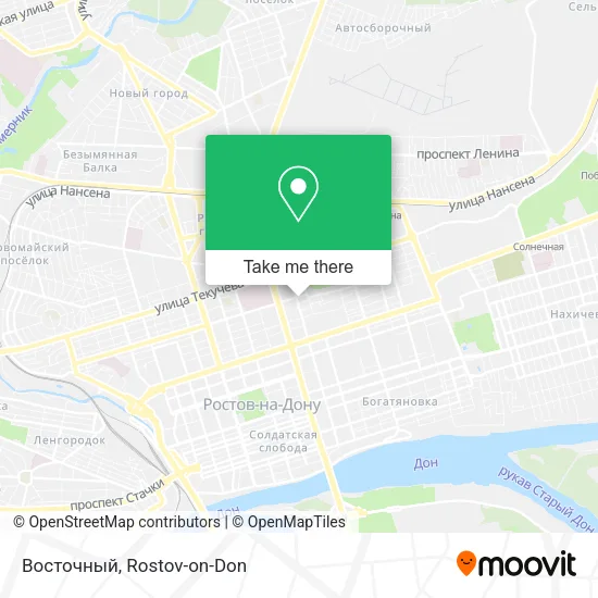 Восточный map